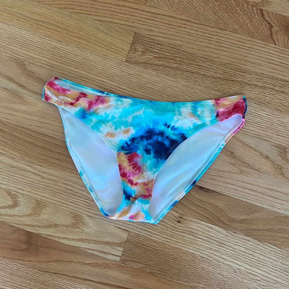 Colorful bathing suit bottoms